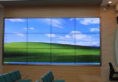 田东液晶拼接屏的另类用法。